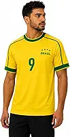 Camisa Retrô Do Brasil Copa Do Mundo 98