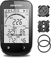 iGPSPORT BSC100S Ciclocomputador GPS, Bluetooth Tela de 2,6 Polegadas IPX7 à Prova d'água 40H de Vida útil da Bateria Computador de Bicicleta Sem Fio