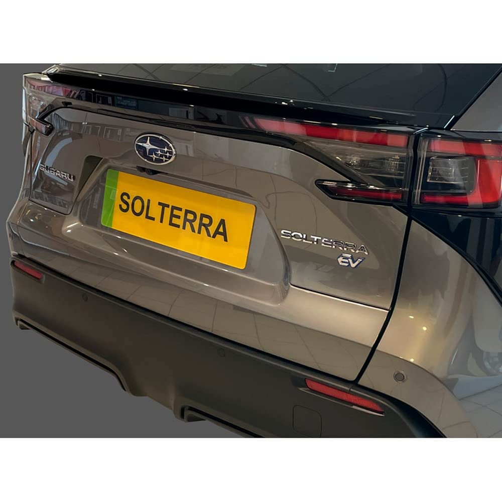 RGM ABS Heckstoßstangenschutz kompatibel mit Subaru Solterra 2022- & Toyota bZ4X 2021- Schwarz