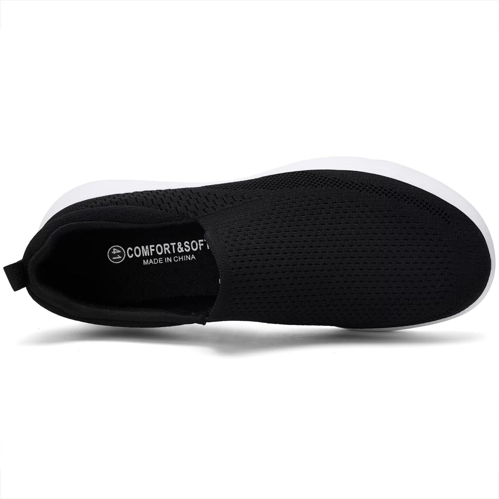 TIOSEBON Hombre Zapatos Slip On Loafer Cómodos Ligeros de Senderismo Zapatillas Tallas