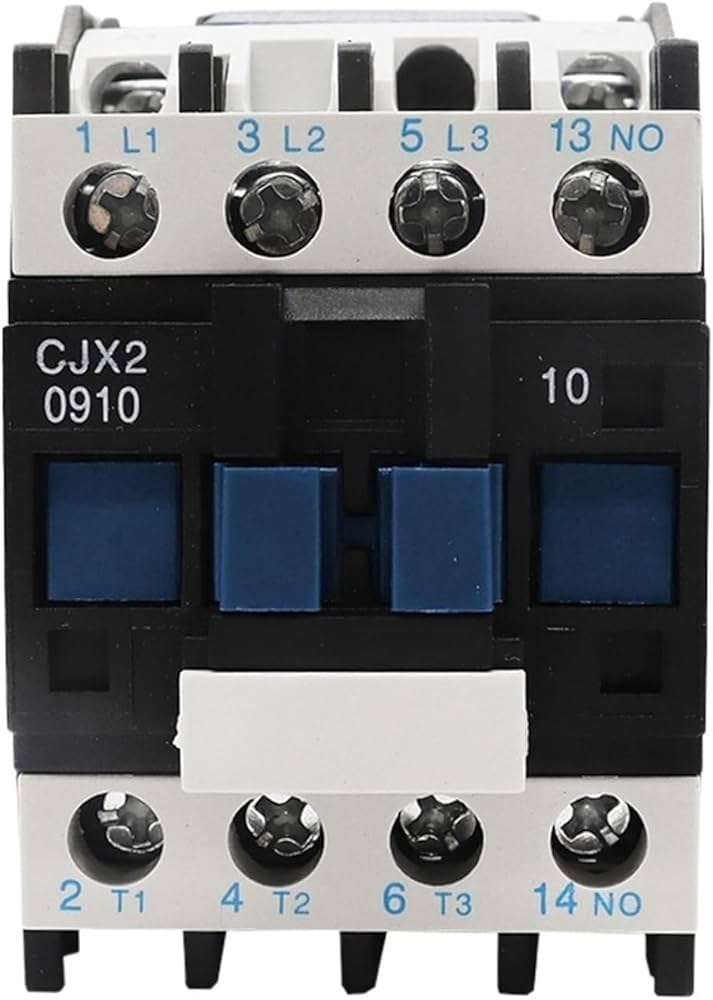 Amazon.com: COPTYQXX CJX2-0910 AC Contactor 9A Magnetic Contactor