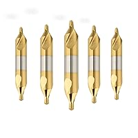 Vista 16 de A0.5 Standard Centre Drill, High-Speed Steel 60-Degree Centre Drill DRINYOUNG (Type A, A0.5 10pcs)