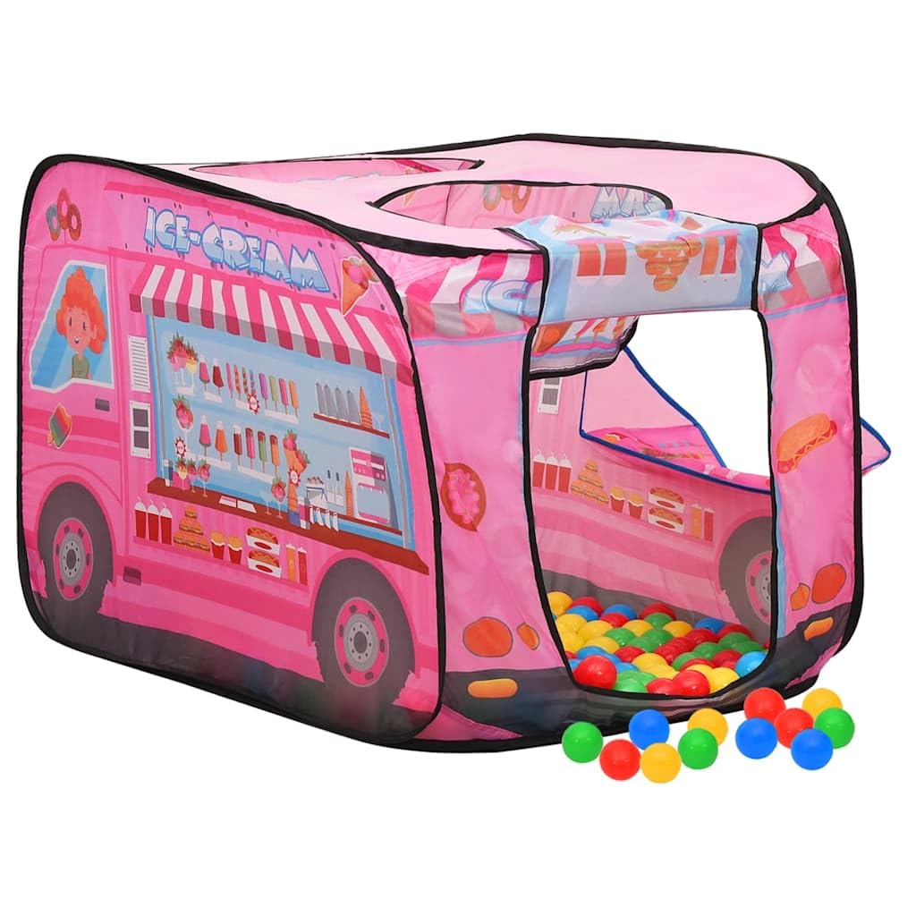 Spielzelt für Kinder Rosa 70x112x70 cm faltbar Kinderzelt Indoor Outdoor mit Tragetasche für fantasievolles Spielen, Krabbeln, Verstecken, Garten, Kinderzimmer, Geburtstag, Mädchen, Junge