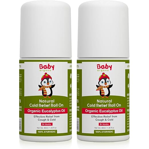 Babyorgano Cold Relief Roll On for Babies Pack of 2