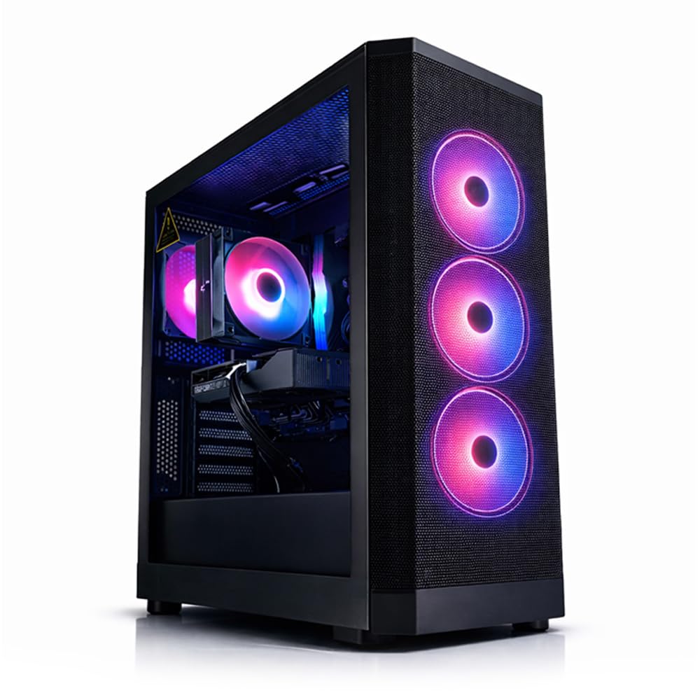 Apex Gaming PC - AMD Ryzen 5-5500 | GeForce RTX 3050 6GB GPU | 16GB DDR4 RAM-1TB NVMe SSD | Air Cooler-B550 MB-500W 80+ PSU | WiFi-Bluetooth-Windows 11 Pro | Desktop Computer