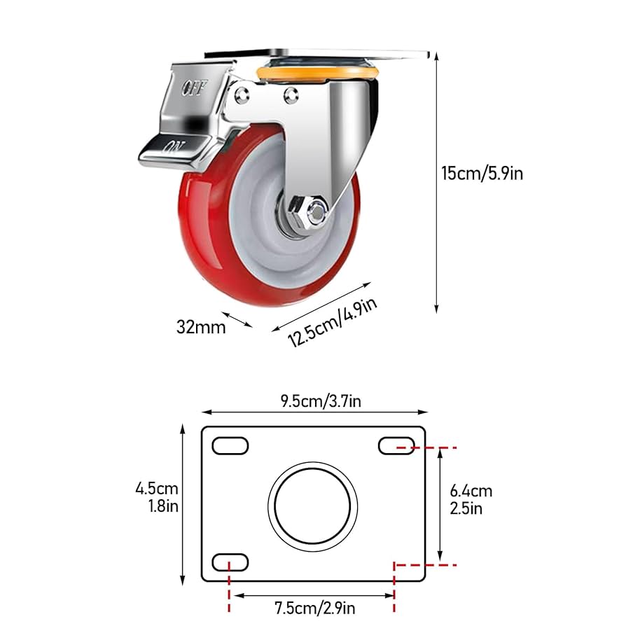 D&DEPARTMENT キャスター4個×2セット(やす様用 1セット) キャスター（4個セット） KQ-P70C（楽匠Z/楽匠プラスH型用
