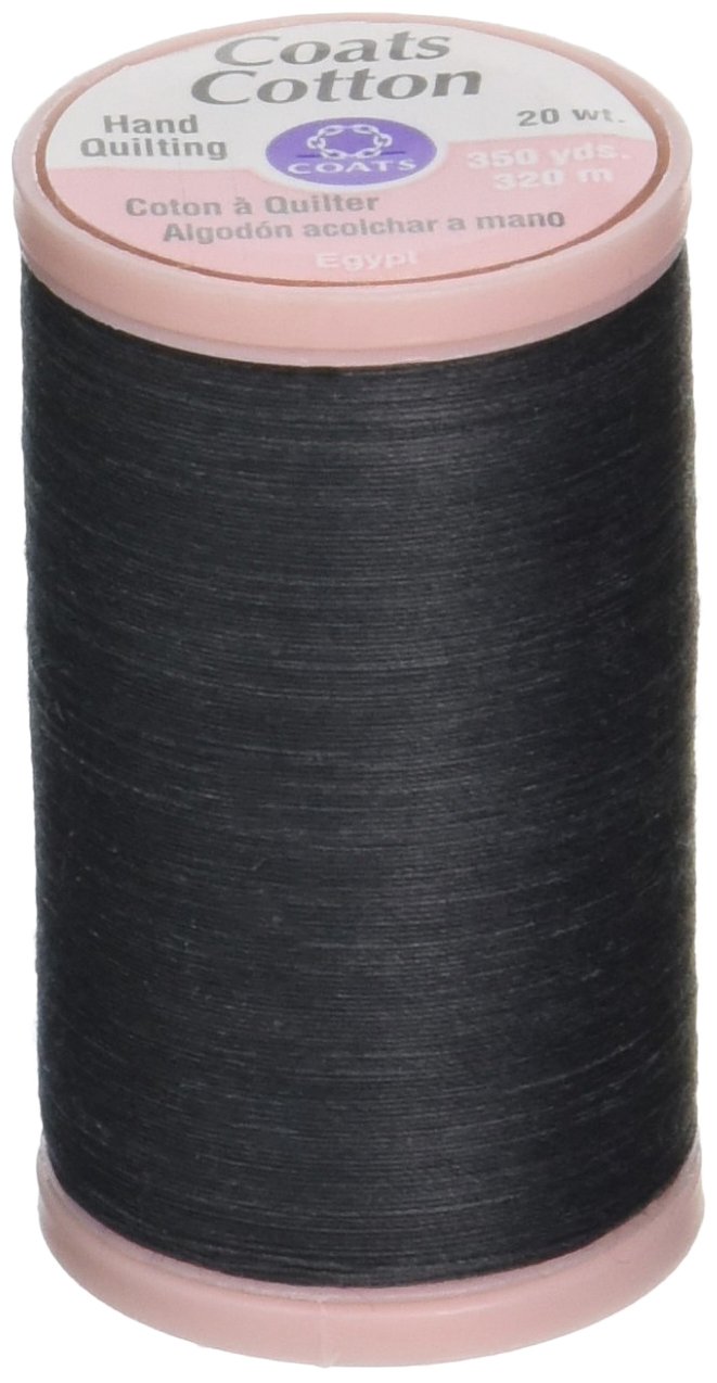 Hand Quilting Cotton Thread 350yd-Black