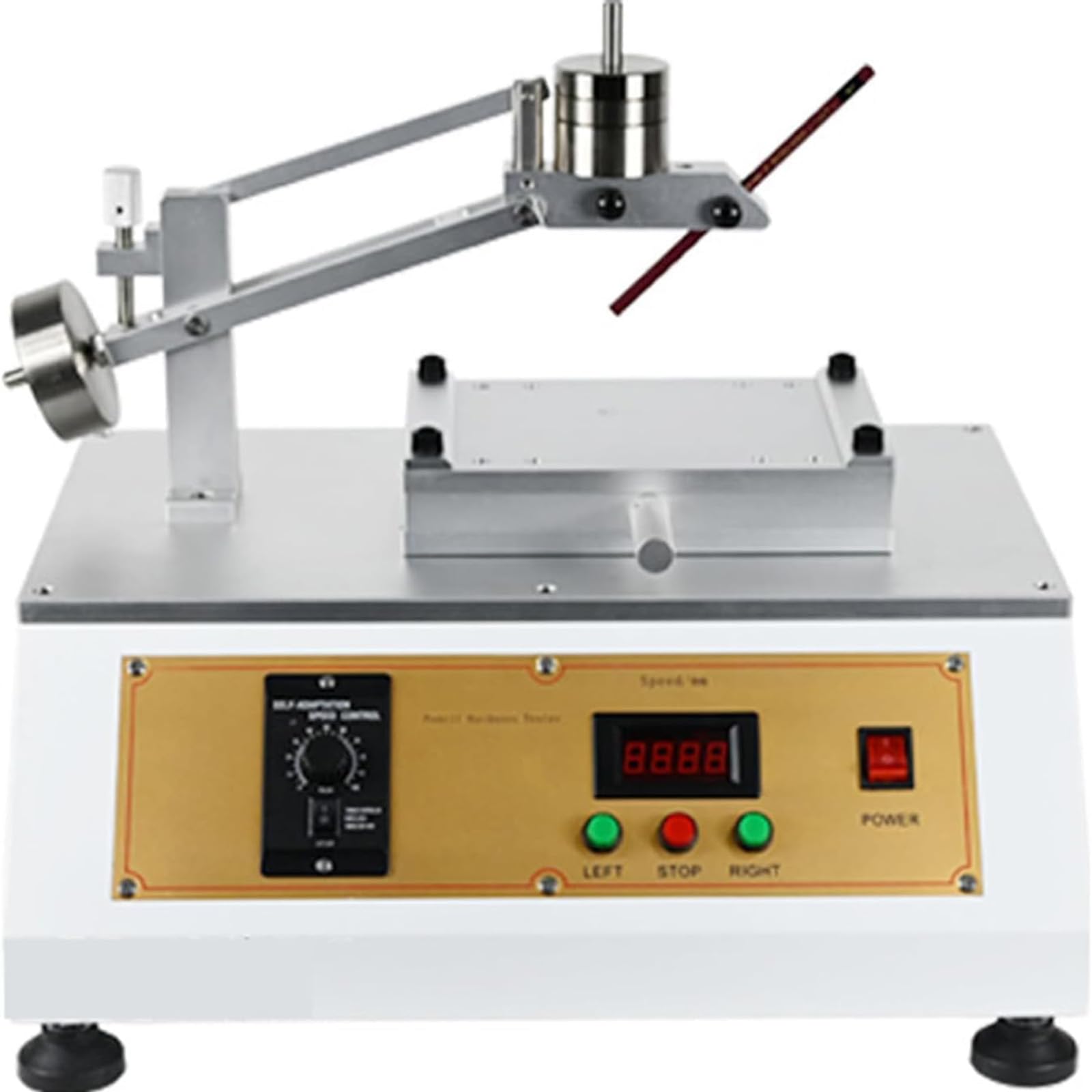 XNXYSMKJ Electric Pencil Hardness Tester,Desktop Coating Gauge w/500/750/1000g Weight Modes for Accurate Appliance Surface,Coating Research,