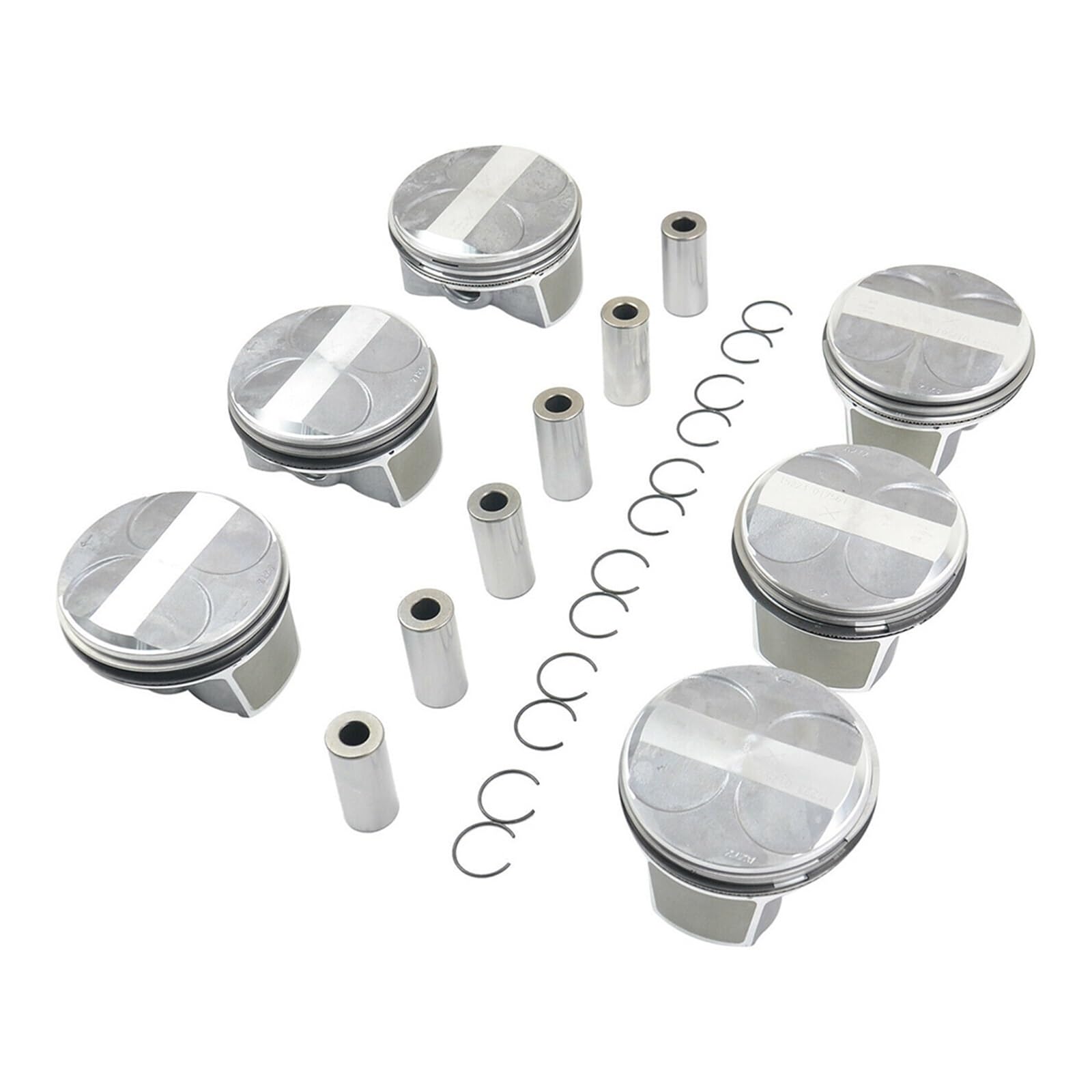 Amazon.com: MUista Pistons & Rings Set Compatible with Mercedes  