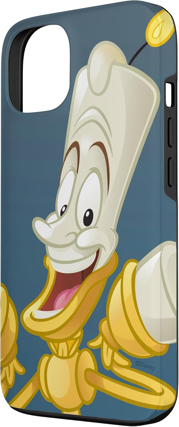 iPhone 13 Disney The Beauty & The Beast Lumière Slate Blue Case