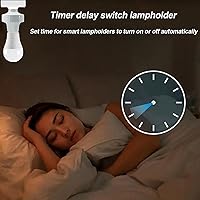 Vista 8 de Smart WiFi Bulb Socket, Alexa Smart Light Bulbs, Light Bulb Socket Adapter, eWeLink APP Remote Timer and Group Control, Voice Control with Alexa and