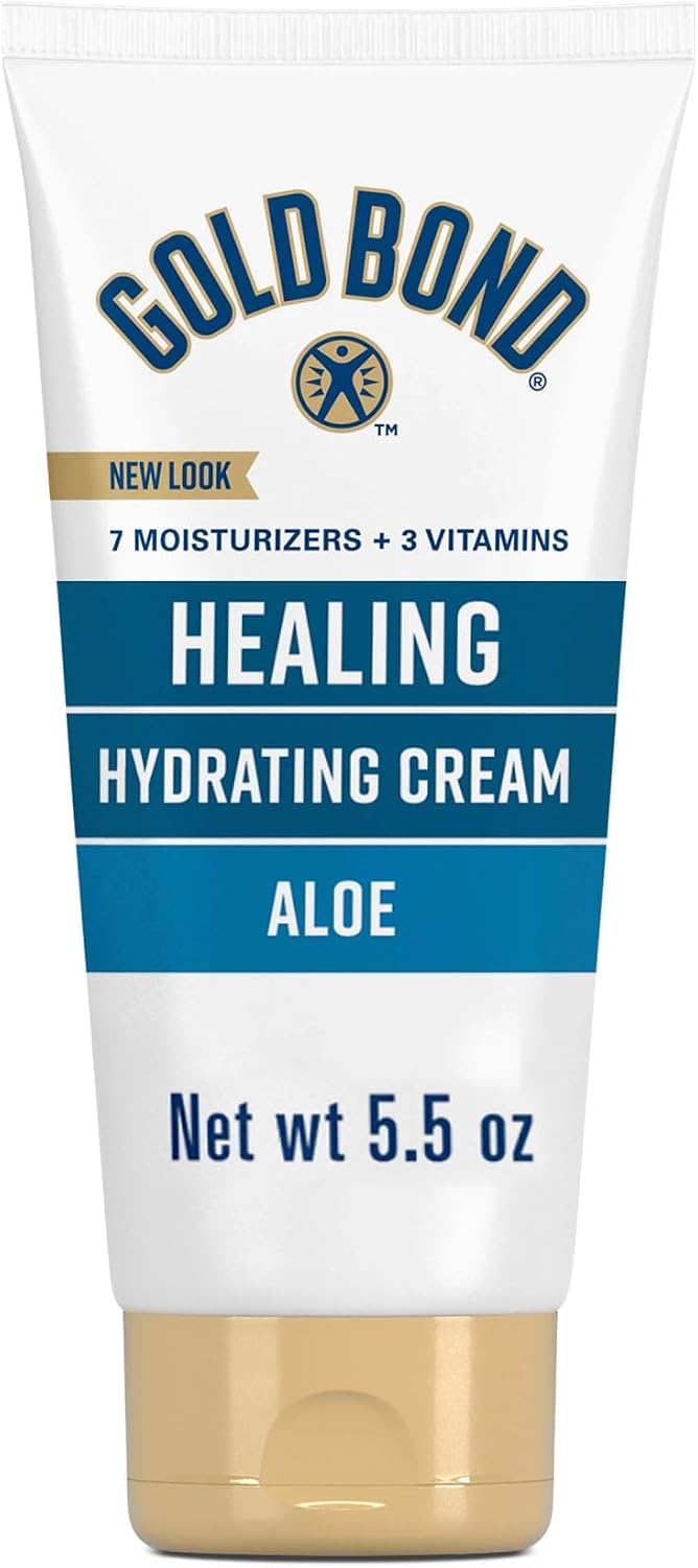 Gold Bond Healing Hydrating Lotion With Aloe Moisturizes, Heals & Smooths Dry Skin, Body Lotion, Delivers Immediate 24-Hour Hydration, Convenient Size, 5.5 oz