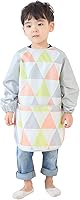 Vista 21 de Kids Waterproof Art Smock – Long Sleeve Apron for Painting, Baking, Sensory Play (Ages 1–10)