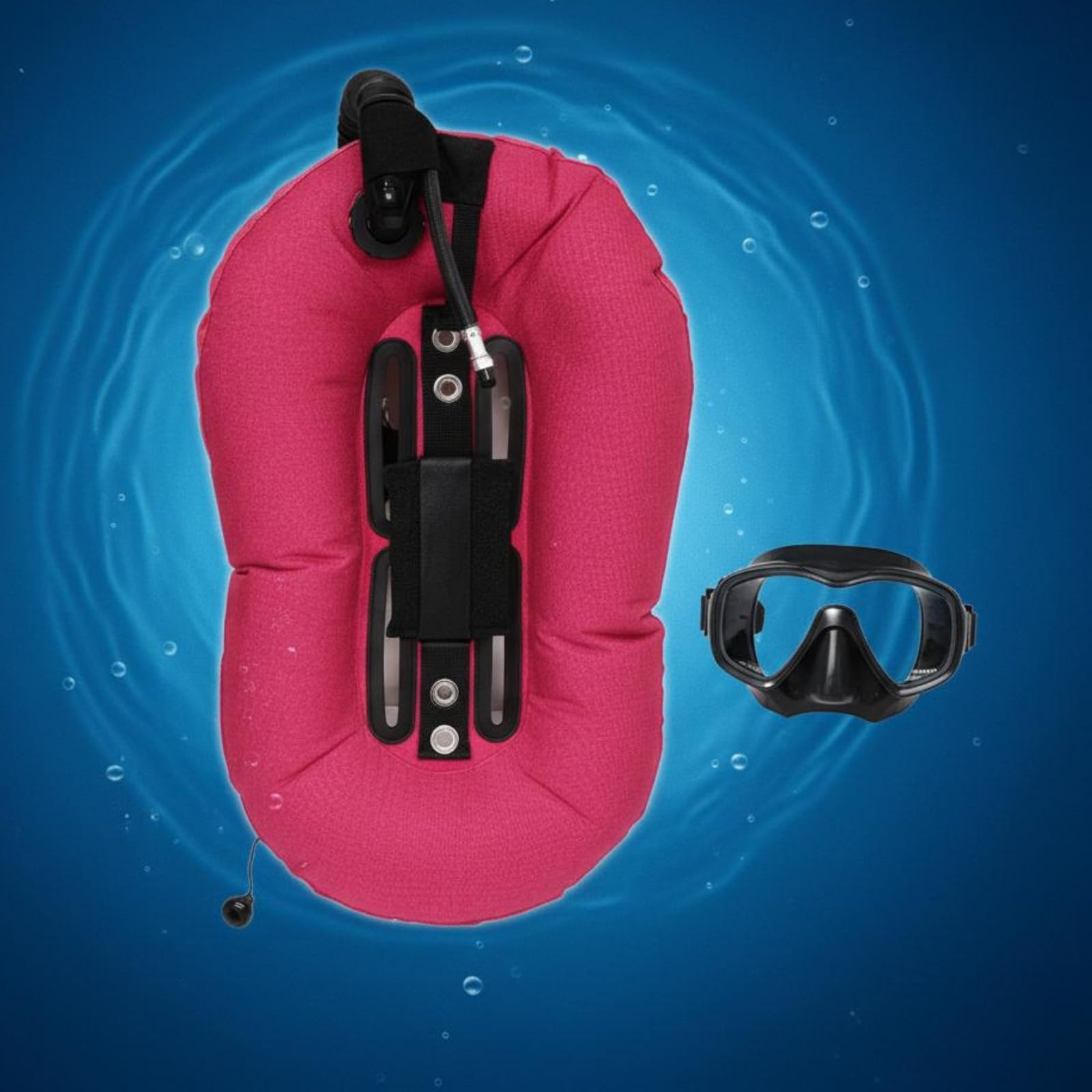 1 Pezzo Nylon-tauchweste Tarierjacket Schutzausrüstung Sport Nautico Resistente 1050D Regolabile Facile da Indossare Comoda per Immersioni Tecniche E Professionali