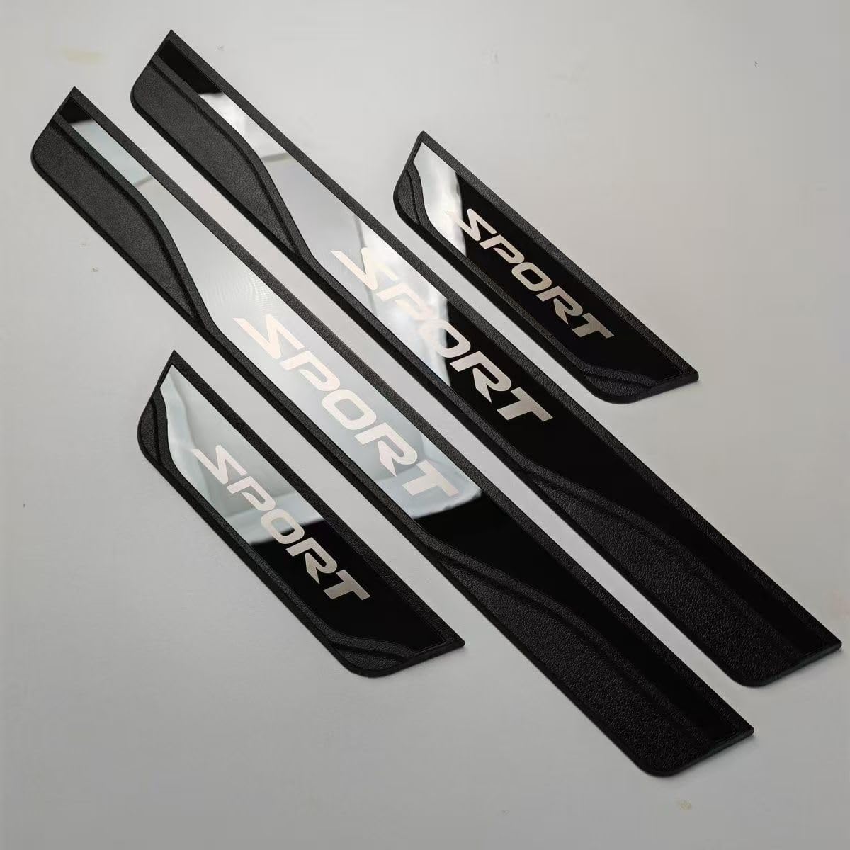 LiYeeYP 4pcs Car Door Sill Protector for Hyundai Tucson IV NX4 ab Bj.2021, Door Entry Guard, Anti-scratch Carbon Fiber Trim, Protector Strip