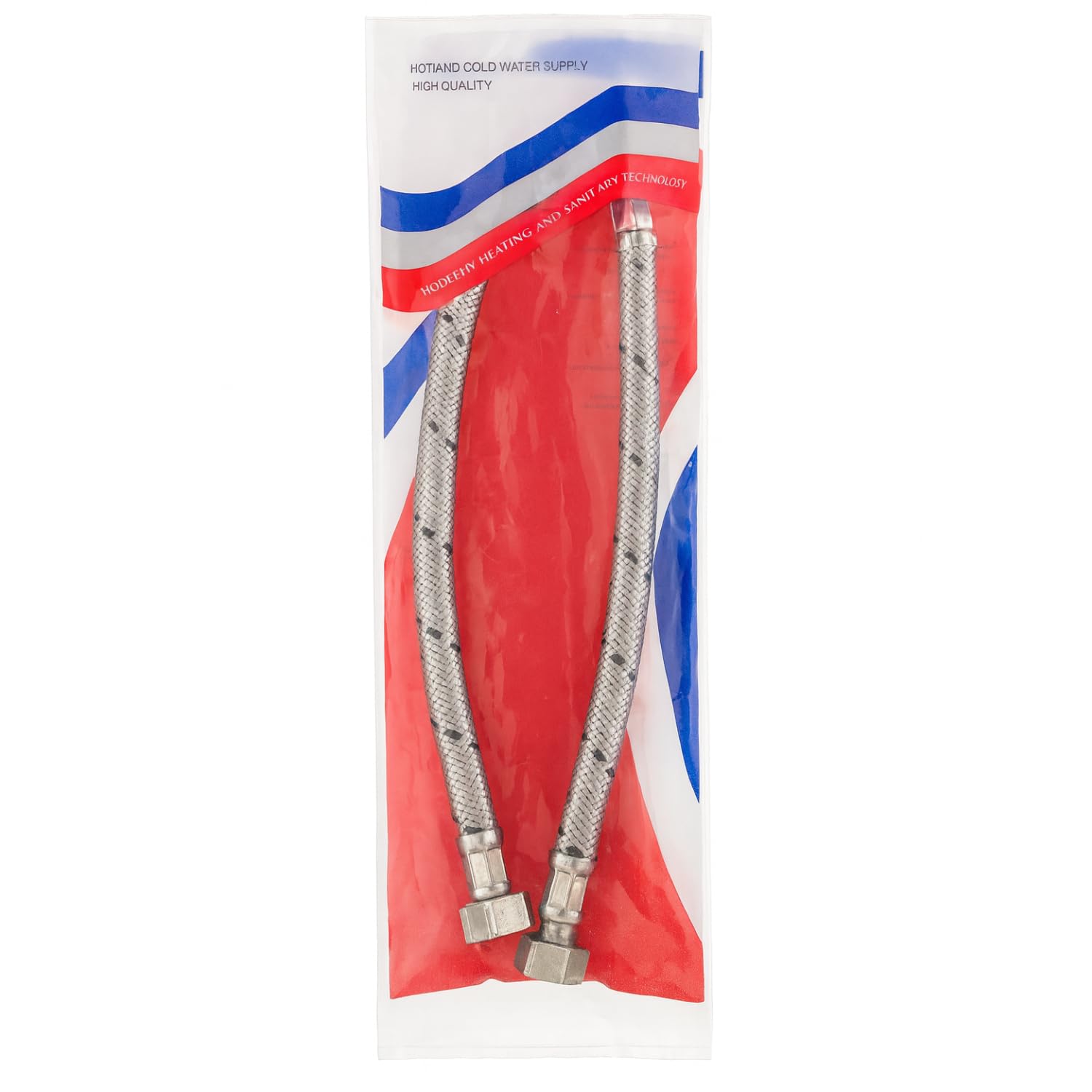 Flexibles en acier inoxydable tressé anti-torsion 15 mm