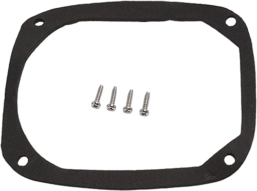 Miniatura 3 de Para Jeep Wrangler 1987-2006 (TJ) Par de cubiertas de lente de luz trasera con juntas y tornillos lado del conductor y del pasajero CH2808106