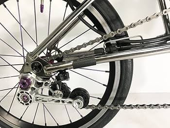 Carbon Dry Japan Rear Frame Protector for BROMPTON Mat