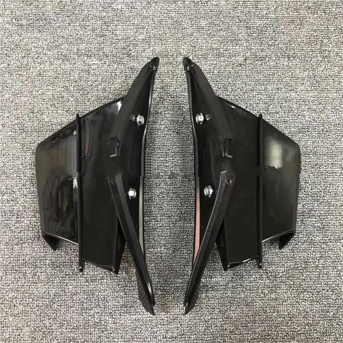 �����\�ȃt�F�A�����O �I�[�g�o�C�A�N�Z�T���[ �G�A���_�C�i�~�b�N�Œ�E�B���O�L�b�g �X�|�C���[ �E�C���h�V�[���h �ɓK������CBR650R CBR 650 R 2019 2020-2023�p(Bright black)