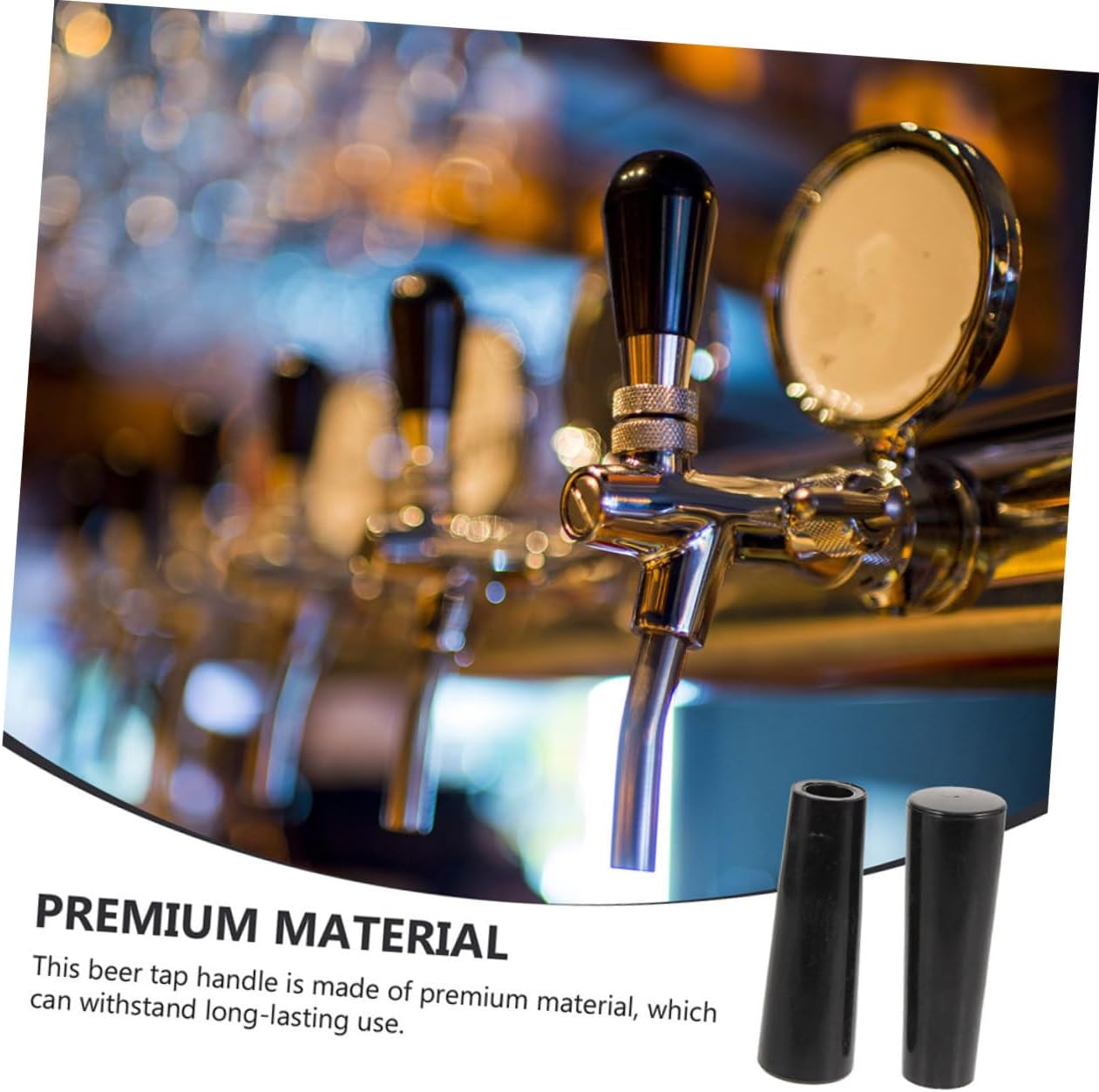 ABOOFAN Beer Faucet Tap Handle Keg Tap Handle Replacement Easy Install Plastic