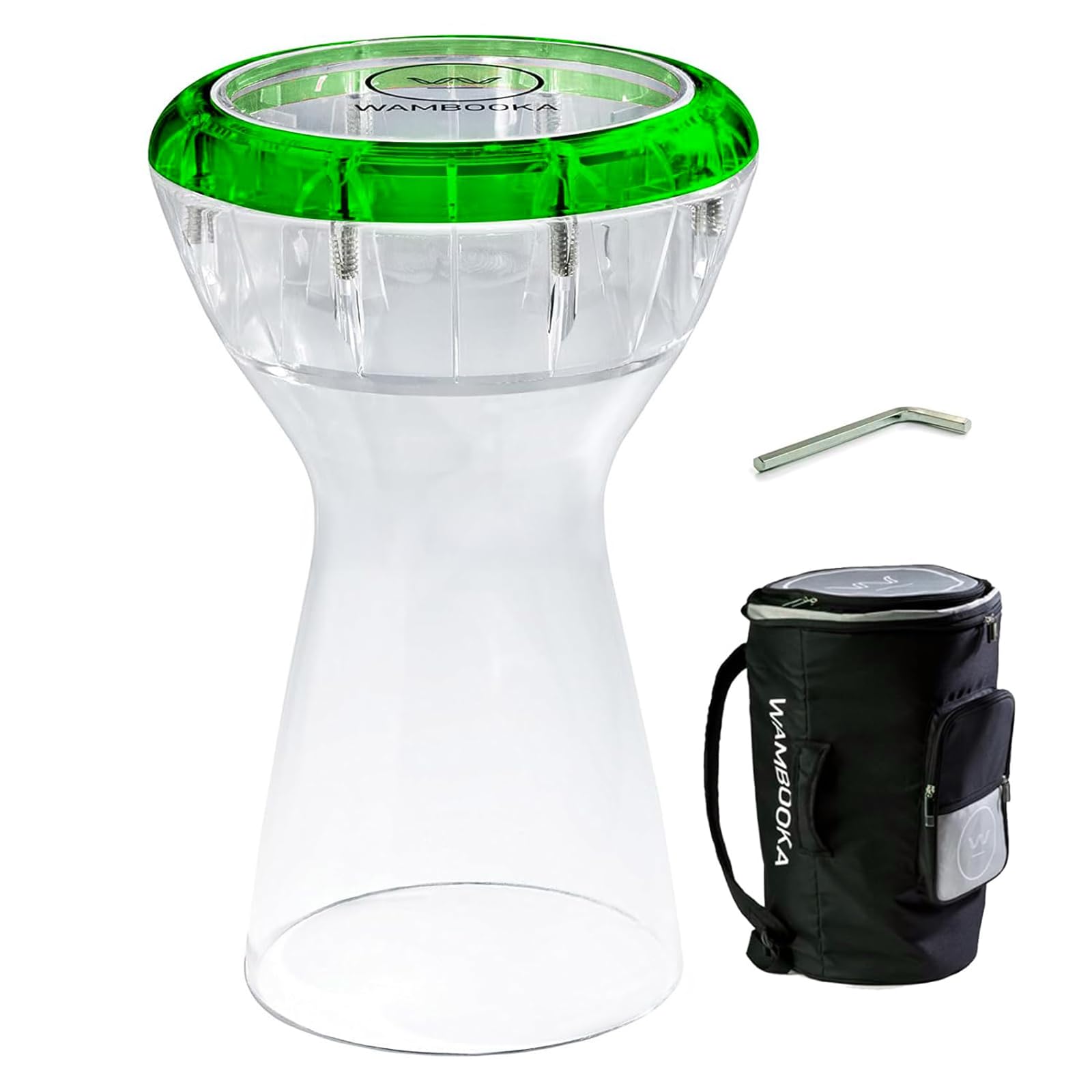 WAMBOOKA DIAMOND ダラブッカ Darbuka Wambooka Diamond Darbuka Drum with 8.75 inch Head, with Brass