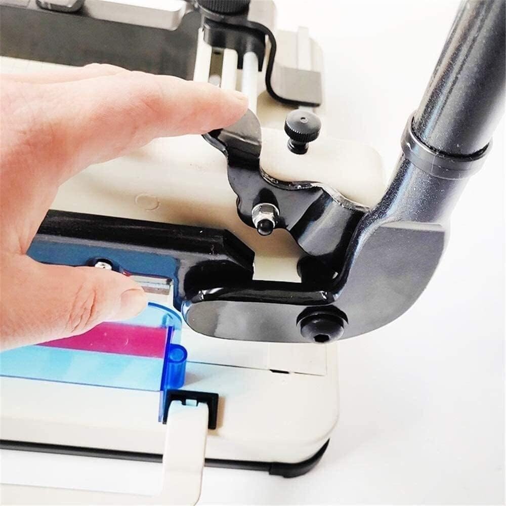 Piccola taglierina di carta portatile a ghigliottina taglierina professionale Heavy Duty A4 Cutter con base in metallo per uso industriale e commerciale Macchina da taglio multifunzione per ufficio
