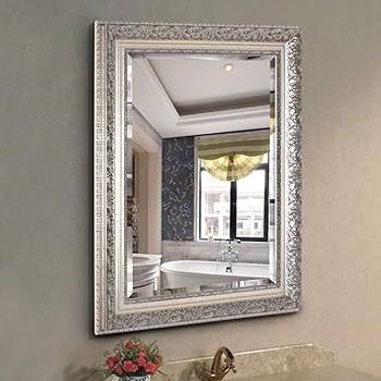 vintageミラー Amazon.com: BAODANFU Vanity Mirror for Bedroom, 35