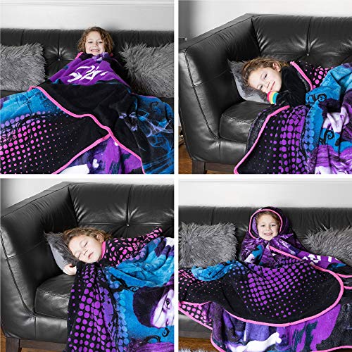 Franco - A48878 Kids Bedding Super Soft Plush Microfiber Blanket, Twin/Full Size 62" X 90", Disney Descendants 3 #TOP4