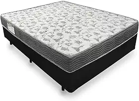 Cama Box Casal + Colchão De Espuma D33 - Ortobom - Iso 100 138x188x53cm