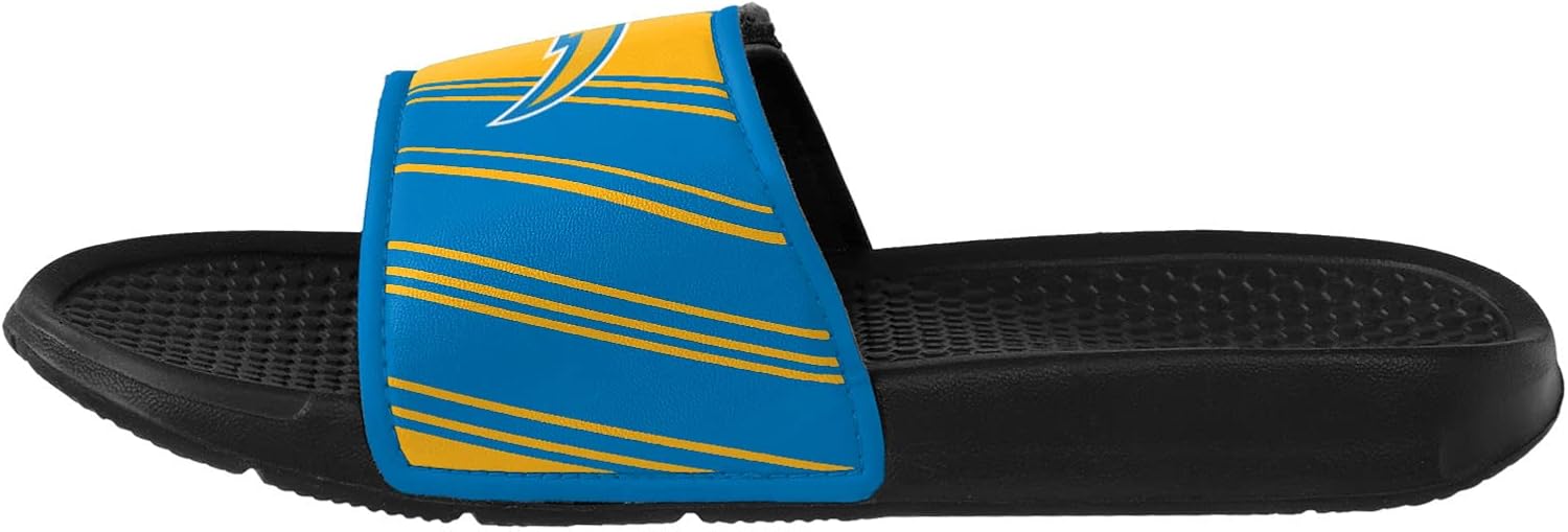 FOCO Youth NFL Logo Sport Shower Legacy Slide Flip Flop Sandals - Image 4