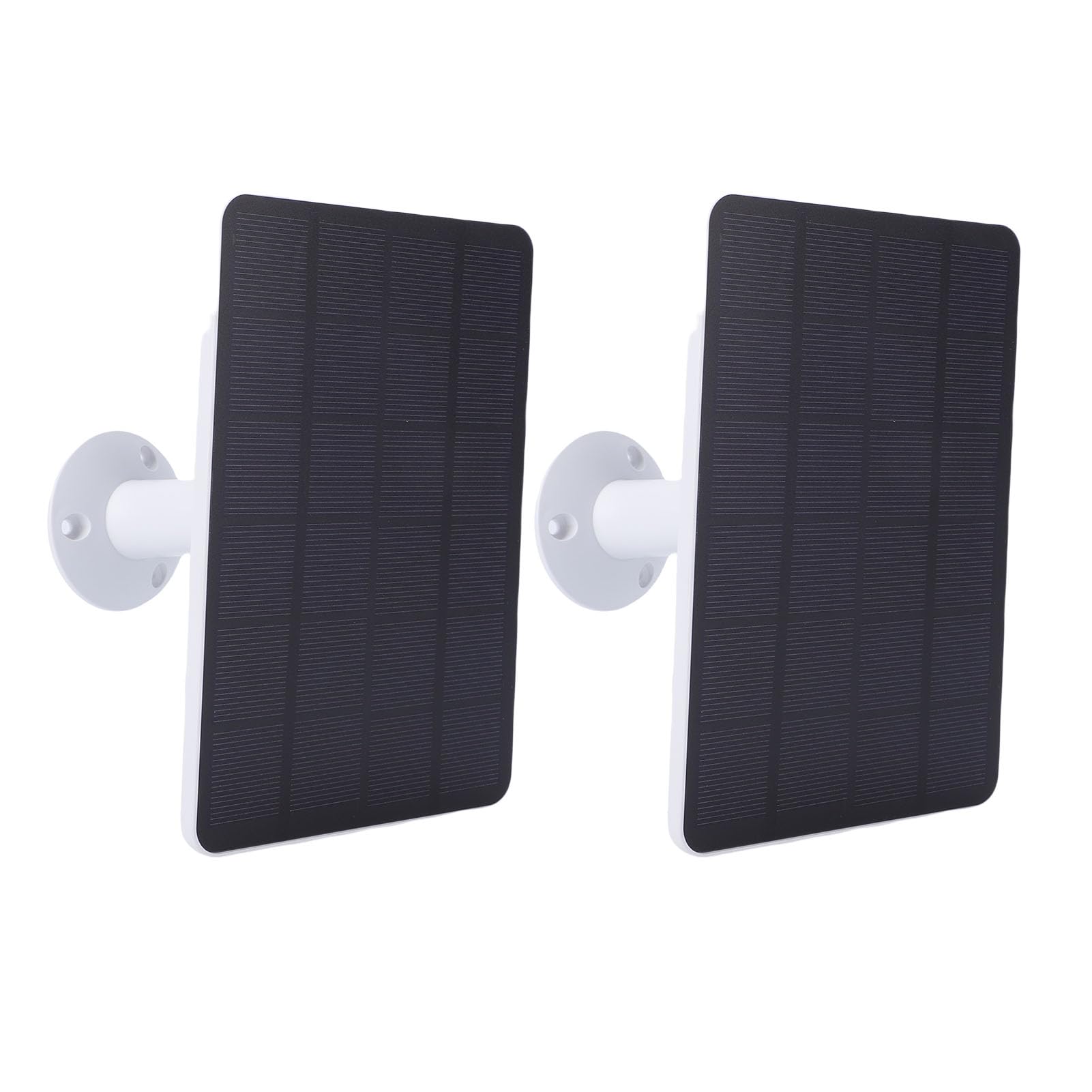 FTVOGUE Pannello Solare 10W, Kit Energia per Telecamera Ring | Grado di impermeabilità IP65, ricarica efficiente alla luce solare, compatibile con diverse porte, installazione esterna
