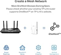 Vista 5 de TP-Link AX3000 - Extensor de Rango WiFi 6 Internet Booster (RE700X), Banda Dual, Modo AP con Puerto Gigabit, OFDMA, Beamforming, Configuración por
