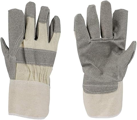 COGEX 83701 - Guanti Docker sintetici, colore: Bianco/Grigio T10