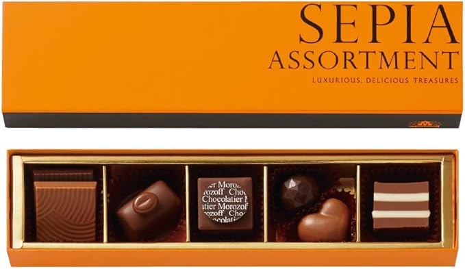 Amazon モロゾフ セピアアソートメント 7個入 Mo 1660 モロゾフ チョコレートトリュフ 通販