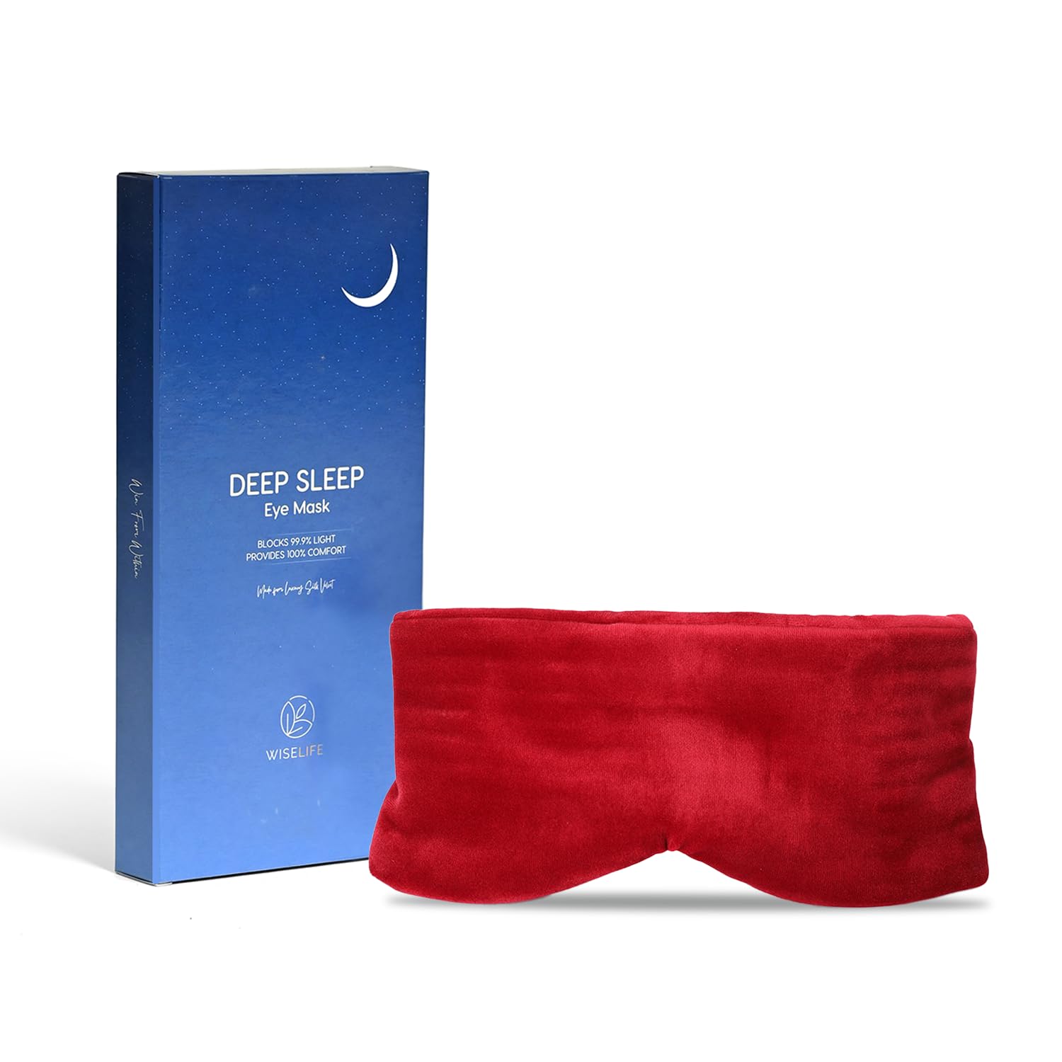 See full amazon price history chart for WiseLife Luxury Silk Velvet Sleep Eye Mask For Men & Women | Ultra Smooth & Adjustable Blind Fold Suitable For All Family Members | Sleeping, Travelling, Relaxation | Perfect For Gifting (Maroon) WiseLife Luxury Silk Velvet Sleep Eye Mask For Men & Women | Ultra Smooth & Adjustable Blind Fold Suitable For All Family Members | Sleeping, Travelling, Relaxation | Perfect For Gifting (Maroon) (B0BTTCTMBL) Amazon Price History, Amazon Price Tracker