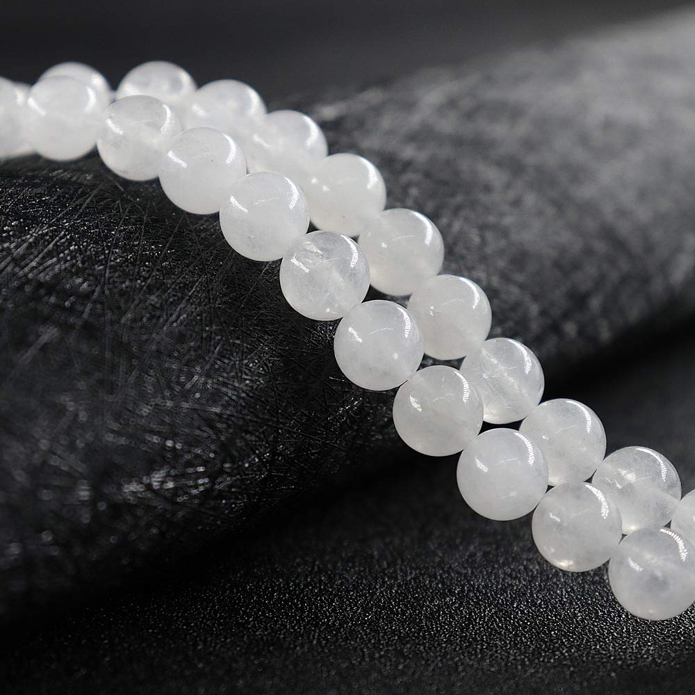 Natural Stone Beads Gemstone Round Loose Beads for Bracelet Necklace Earrings Jewelry Making DIY Crafts Design(1strand 14mm 26pcs)