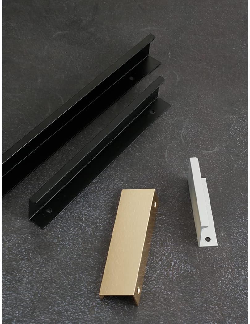 Uchwyt półokrągły retro, Ukryte uchwyty, do szafek ze stopu aluminium, meblowe kuchennych, 2 sztuki(Hole distance 160mm)