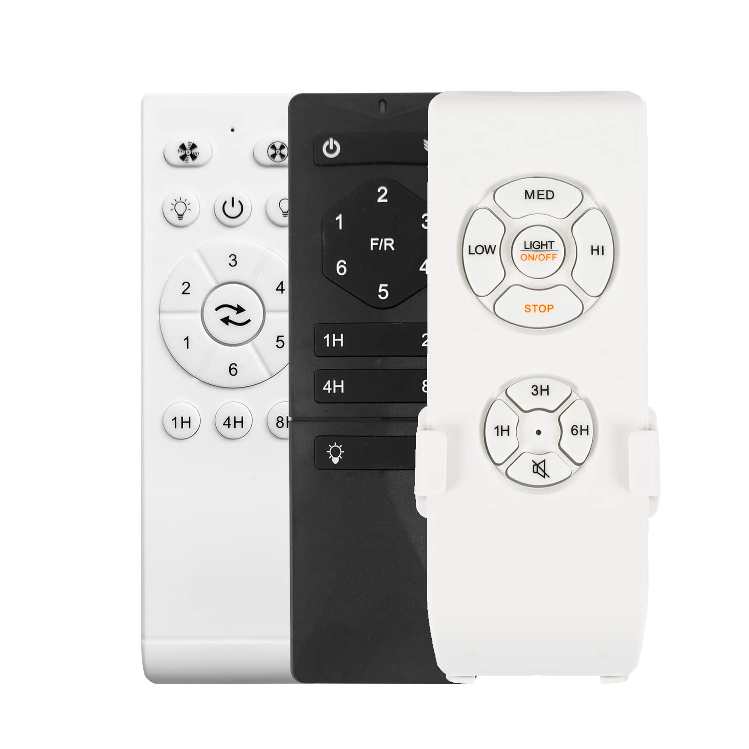 Multi-Functional Remote Control for Ceiling Fans, Multiple Types of Remote Control Including AC/DC Ceiling Fan Remote Control