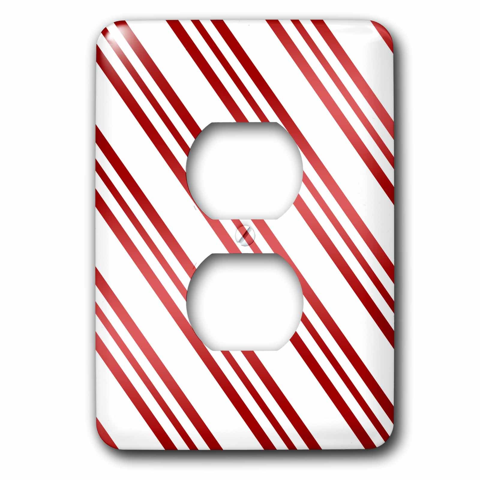Bonbons de Noël cache pour double prise murale pour masquer les blocs électriques ternes