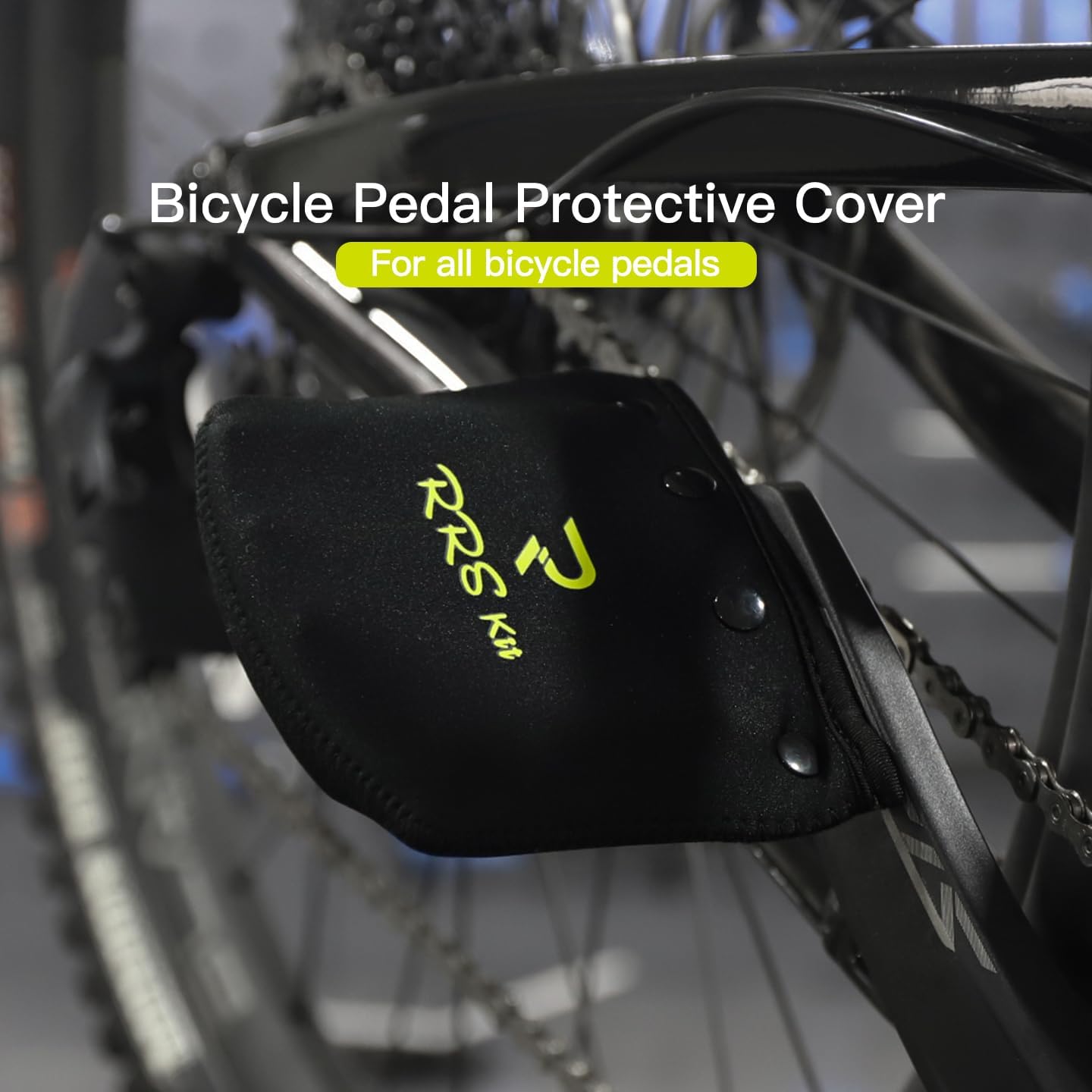 Bicycle Pedal Covers,Mountain and Road Bike Pedal Collision Protection Cover,Pedal Sleeves Cushion Case for Bike Pedals Transport Protection,Against Damage and Scratche