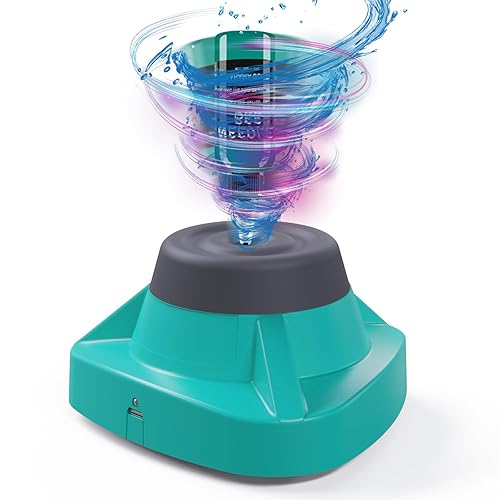 Mini mezclador Vortex 10000 RPM, mezclador de vórtice de laboratorio portátil compacto con base antideslizante, operación de un solo toque,