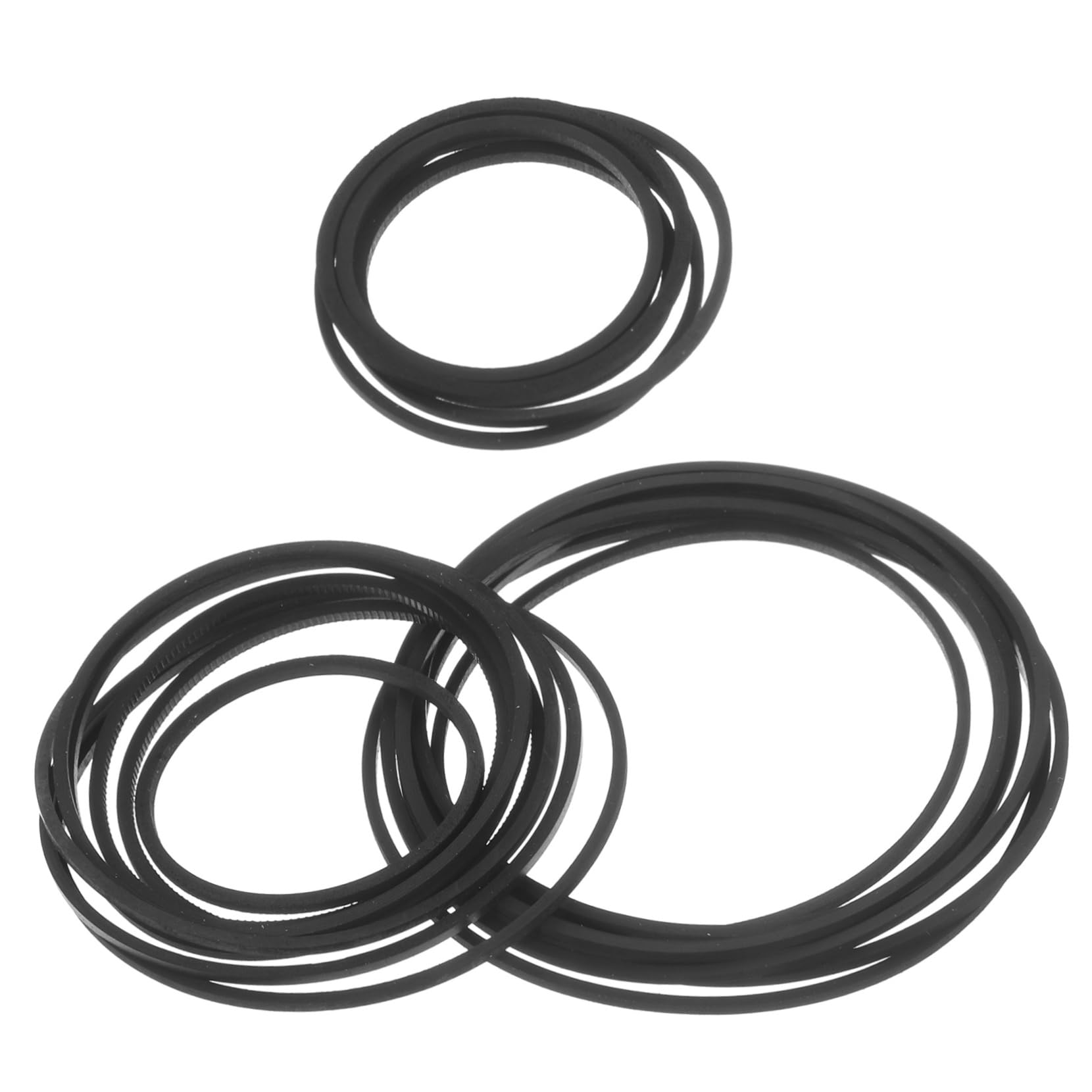 OFFSCH Recorder Rubber Belts Cassette Deck Belts for Tape Player Recorder 40pcs 1mm