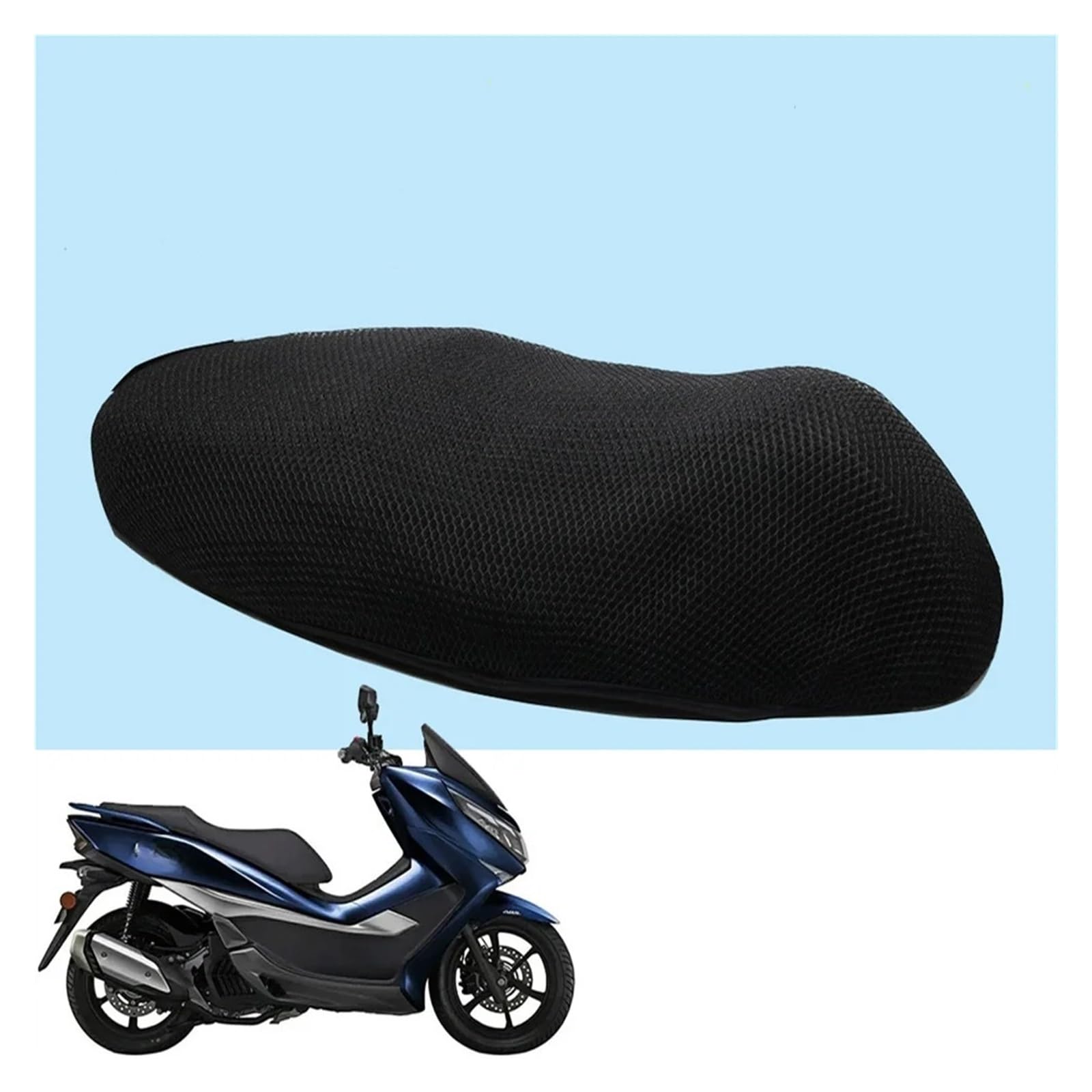 Fodera Sella Moto Per La Modifica Del Coprisedile Traspirante Con Protezione Solare A Griglia A Nido D'ape Per Moto Pedali Grandi Per UHR150