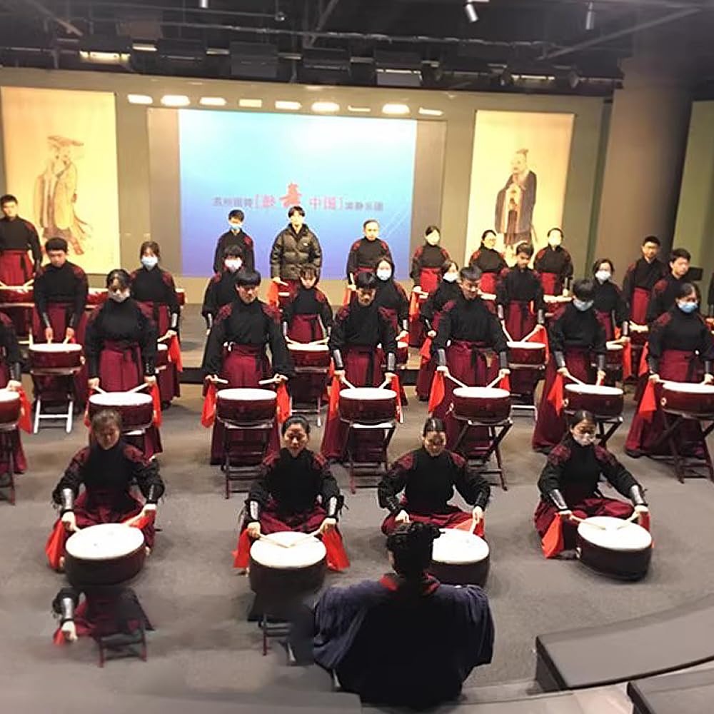Japanische Taira -Drum, Einschließlich Stand + Drumsticks, Ein Percussion -Instrument, Das Für Festivals/Aufführungen Verwendet Wird,40CM