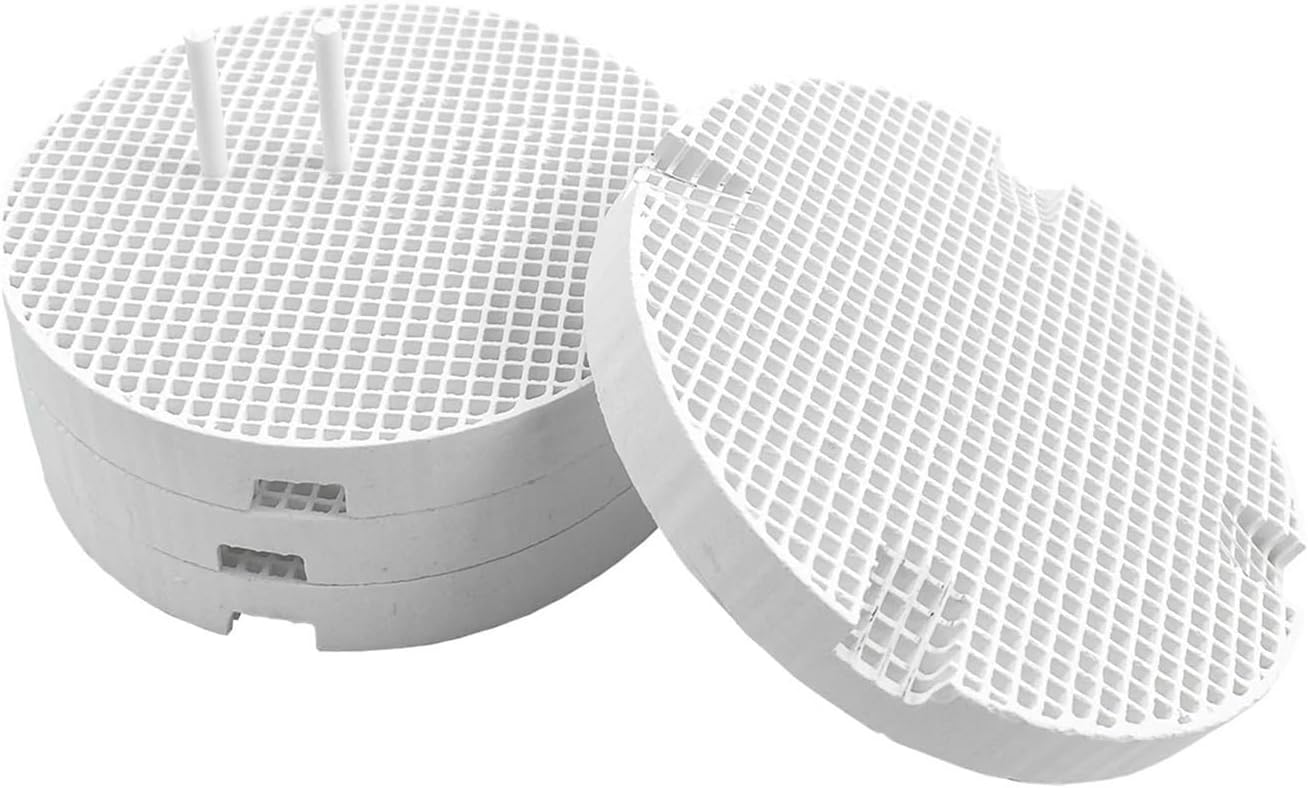 Dental Lab Honeycomb Firing Trays Dental Honeycomb Round Firing Trays with 20 Pins for Sintering Pan Rack Circle Plate Holder Technician Supplies
