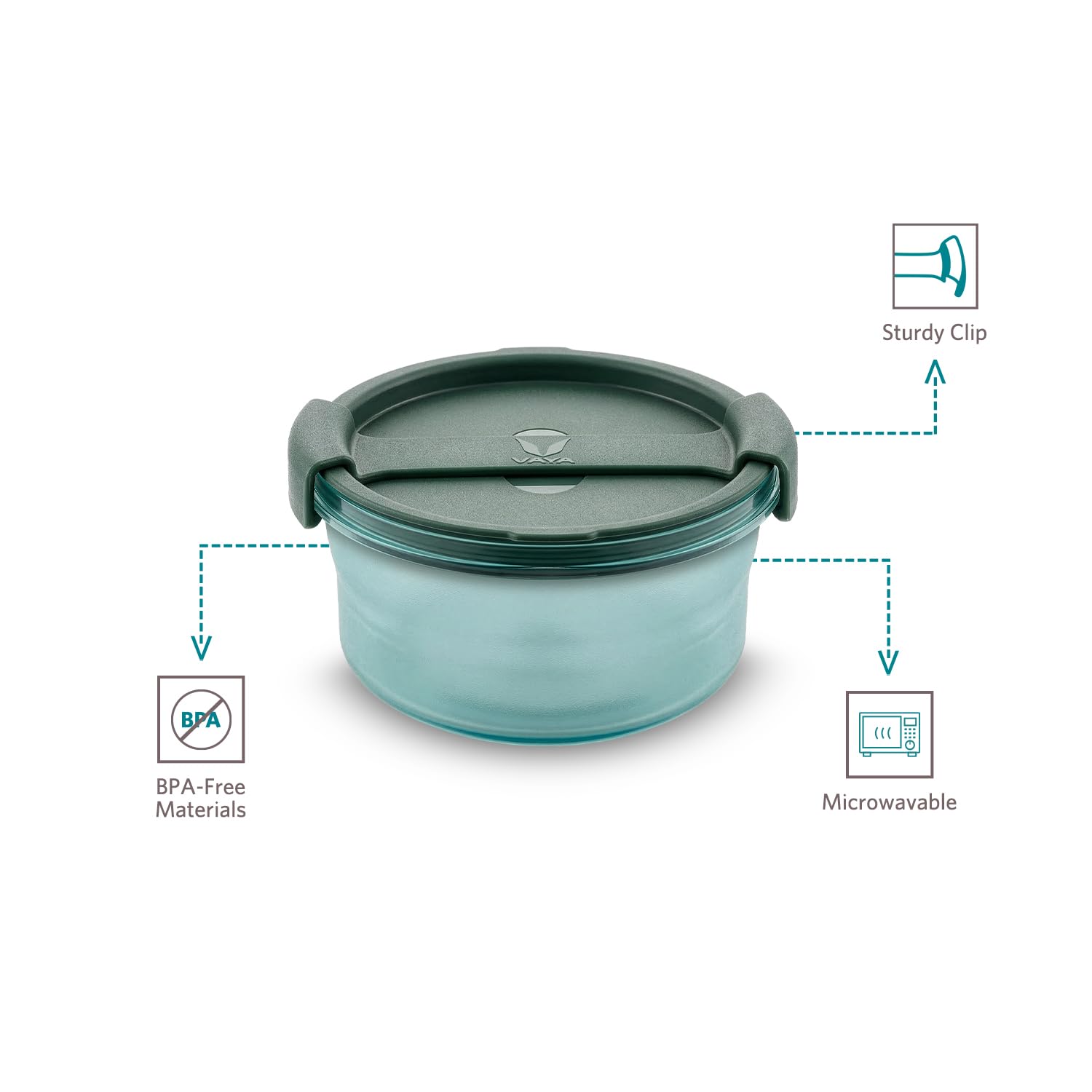 Vaya Yumbytes Snack Box - Leakproof Lunch Container -3