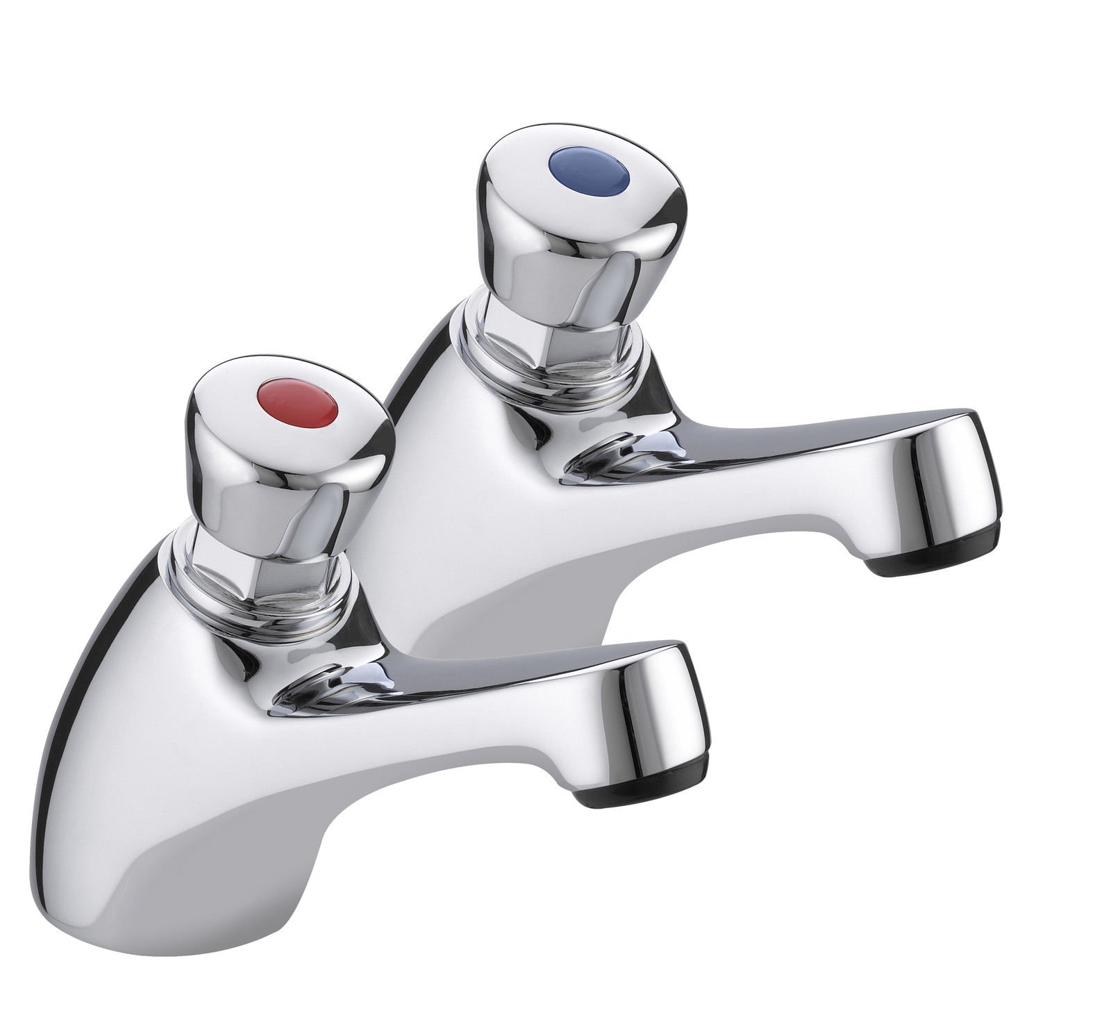 Bristan Non Concussive Basin Taps Chrome Va Nc 1/2 C