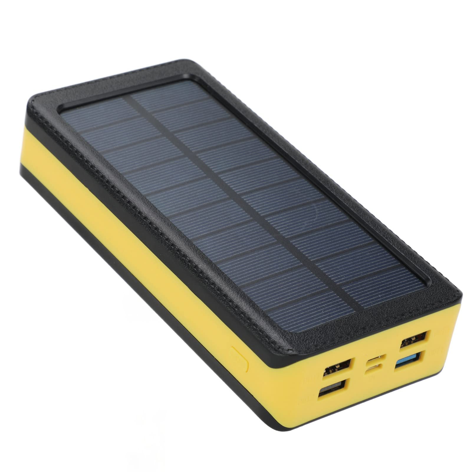 Garosa Power Bank Solare, Caricabatterie Solare da 30000 MAh con 4 Uscite