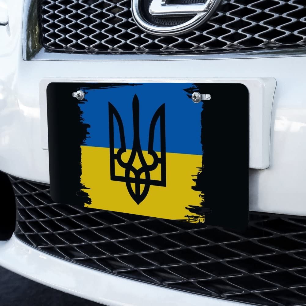 GRAPHICS & MORE Ukraine Coat of Arms Novelty Metal Vanity Tag License Plate