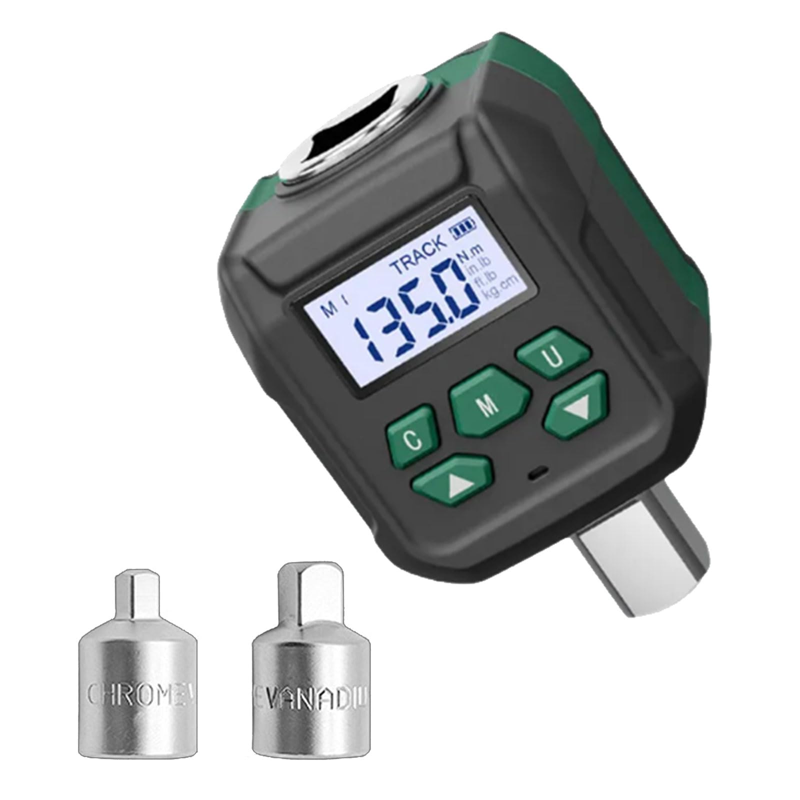 Adaptador De Torsión Electrónico 0 5 Pulgadas Precisión Adaptador Digital Uso Simple Para Mantenimiento Automóviles Ensamblaje Bicicletas Herramienta